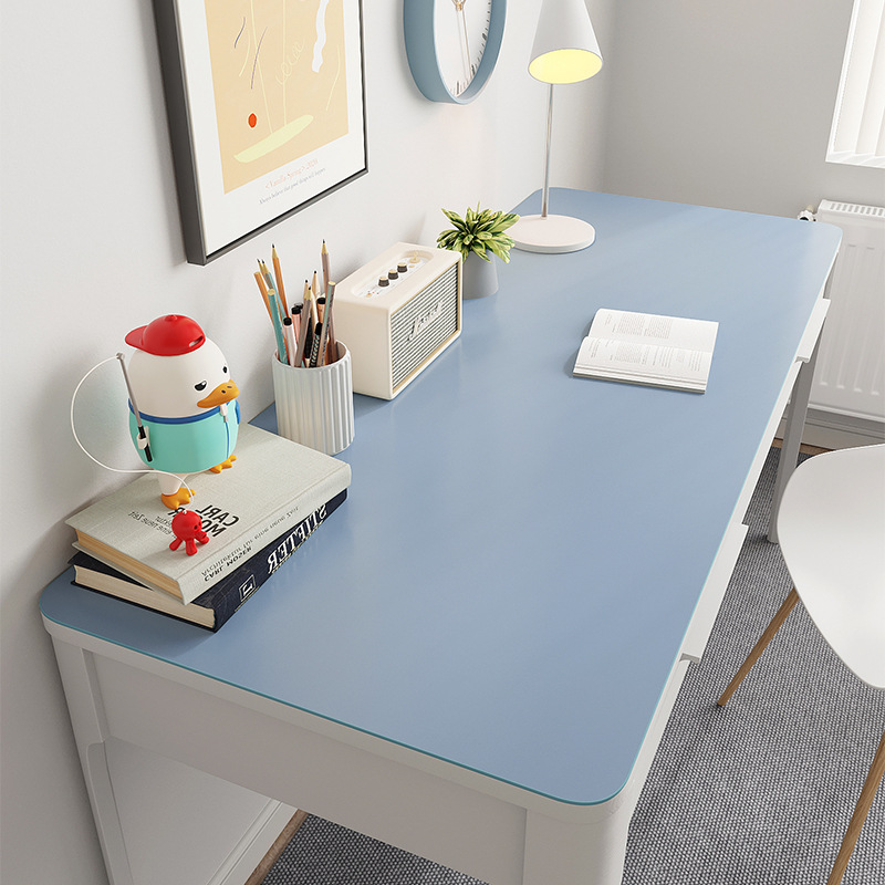 Estera de mesa de cuero a prueba de aceite a prueba de agua anti-escaldado estera de mesa de cuero desechable red mantel rojo mesa de corte estera paño de mesa