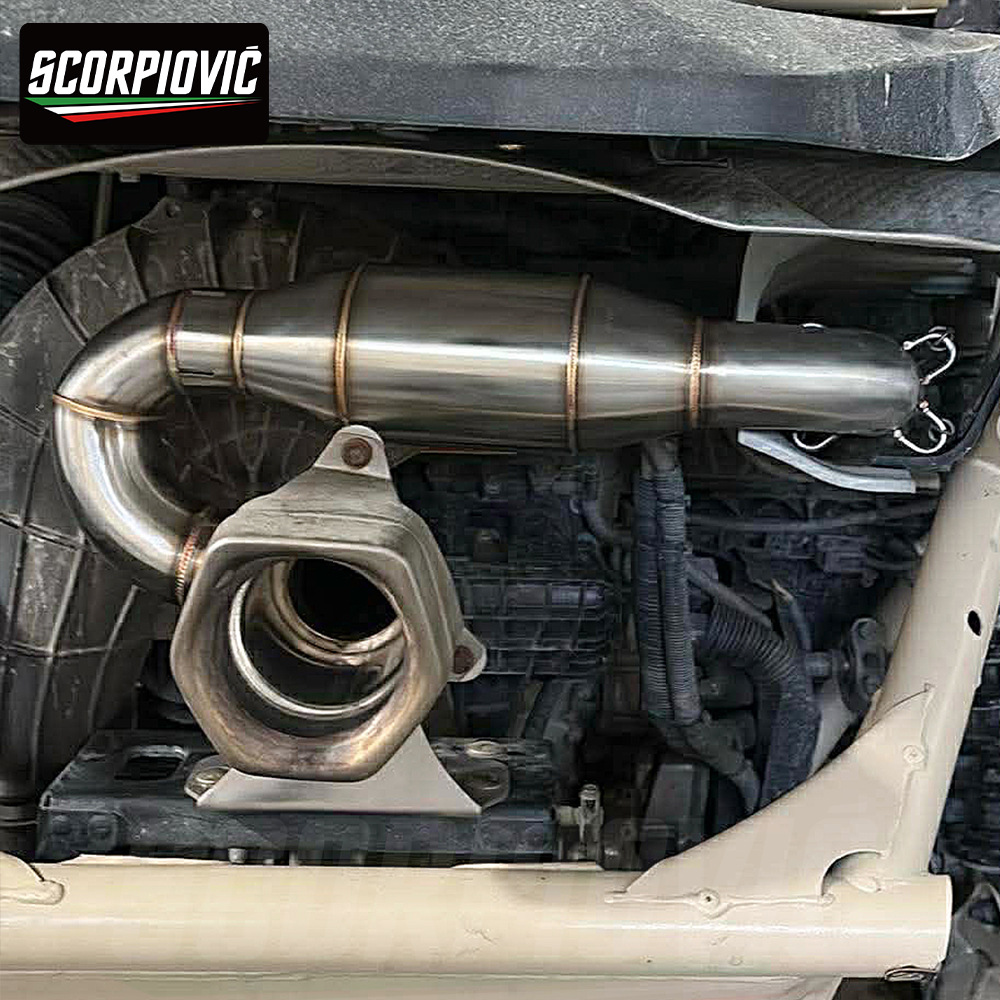 Bombardier SSV All-Terrain Beach Off-Road Motorcycle Can-Am Maverick X3 Front Exhaust Pipe 17-25