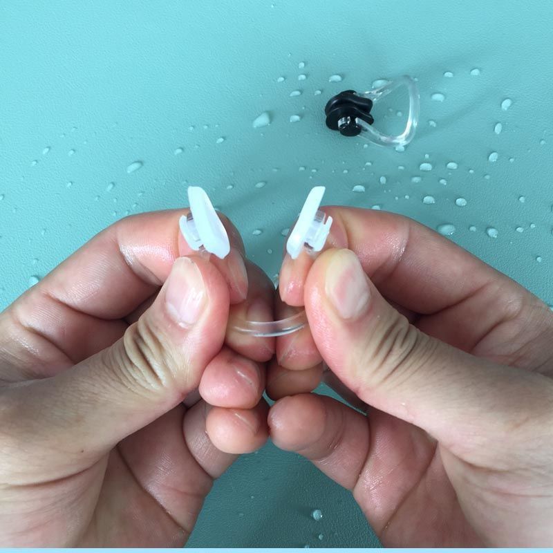 3 nariz única nariz suave buceo nadador adulto niño asfixiante universal taponamiento nasal fábrica de comercio exterior