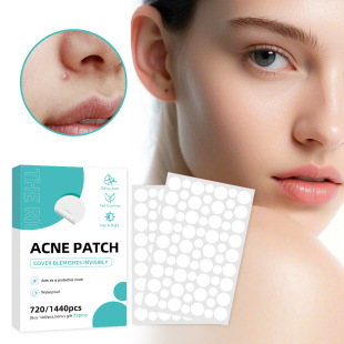 Cross-border special for 72 round acne stickers multi-color pattern hydrocolloid pe acne stickers factory in stock wholesale
