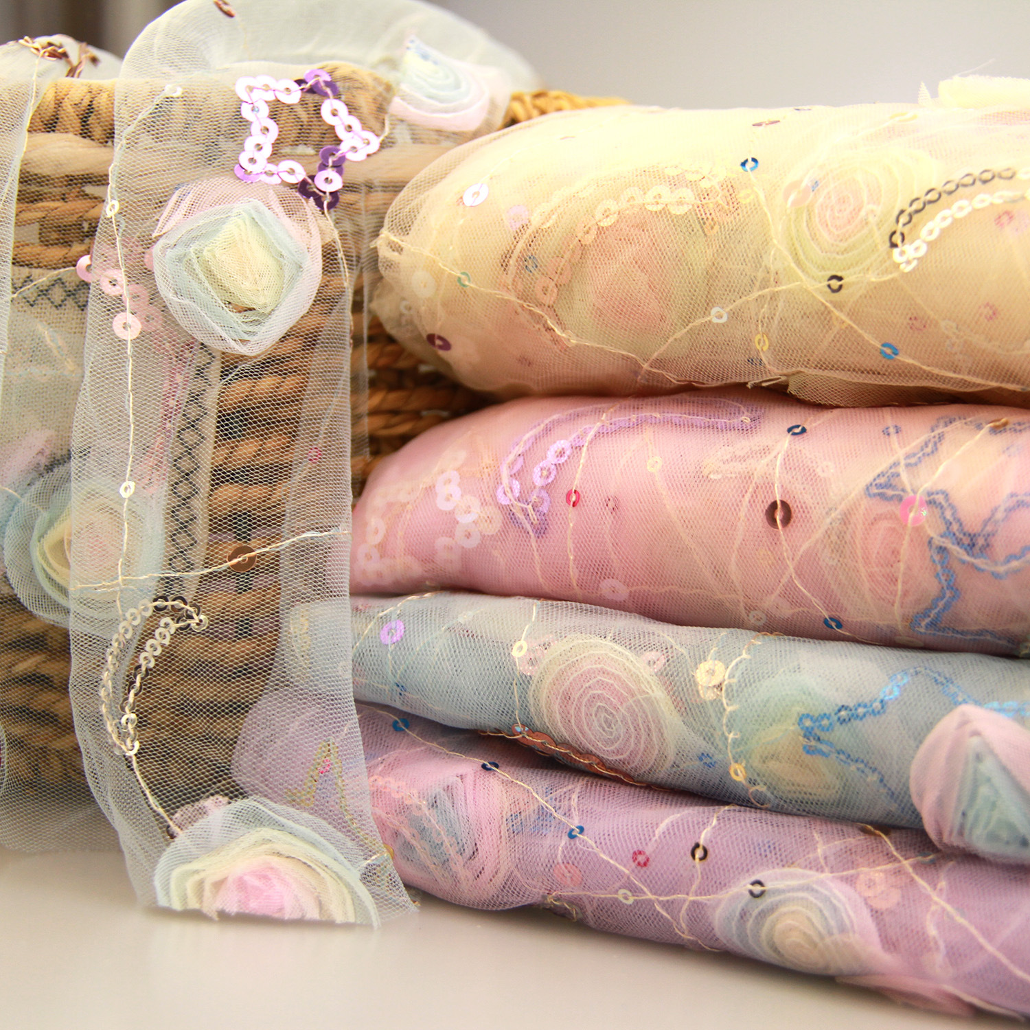 Children's clothing color sequins