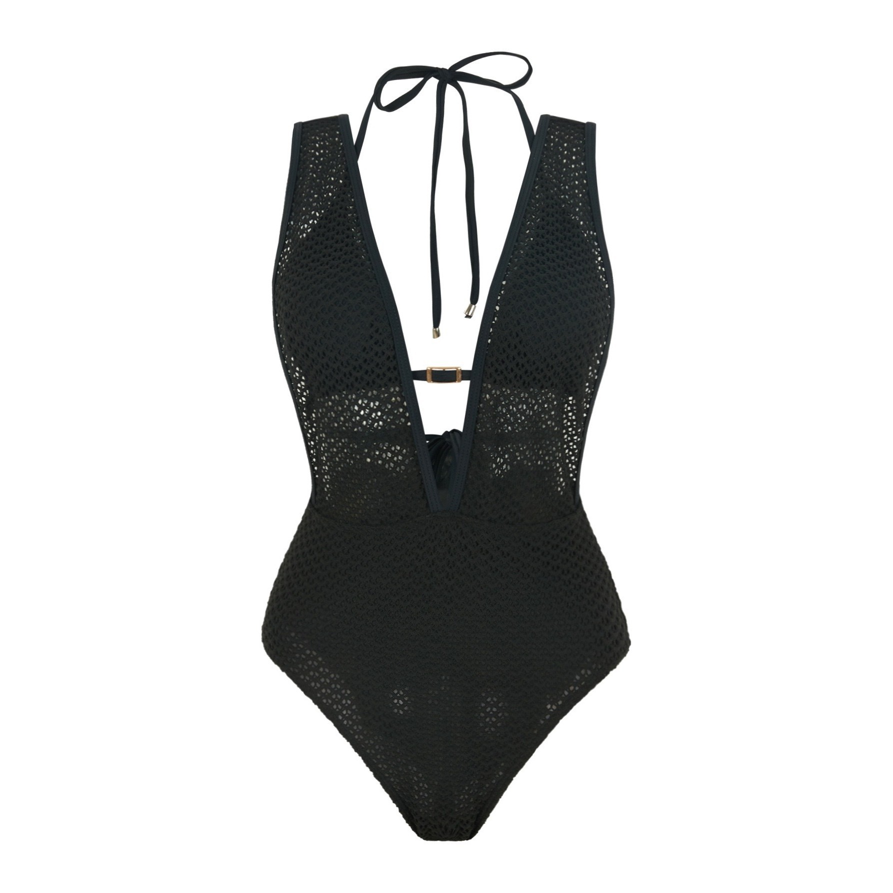 Nuovo stile bikini da donna europeo-americano in rete traspirante e altamente elastico, costume da bagno due pezzi, molto venduto in Russia_voghion.com
