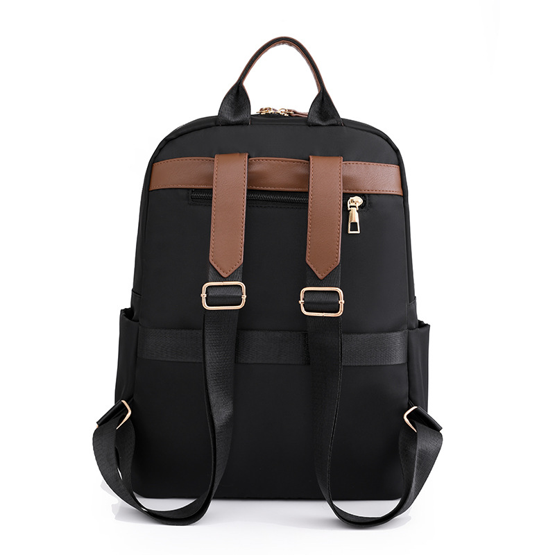 2022 nueva mochila de nailon casual para mujer, mochila para computadora de viaje de negocios simple y versátil, mochila escolar para estudiantes de secundaria