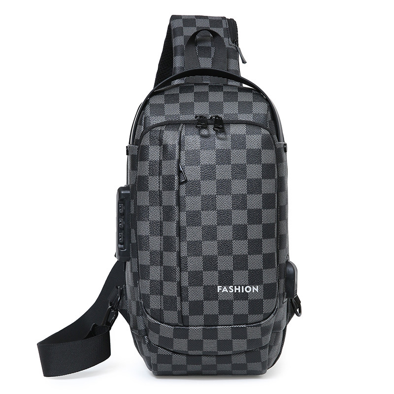 회색과 검정색 격자