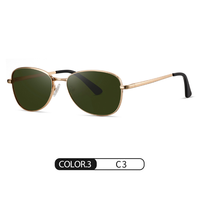 Spot wholesale gafas de sol de metal S15110 nuevos hombres gafas de sol de venta caliente transfronterizas gafas de sol polarizadas al aire libre