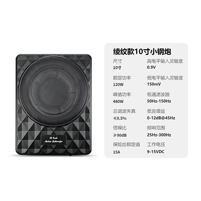 Compact Speaker for Audio – Car speaker/subwoofer