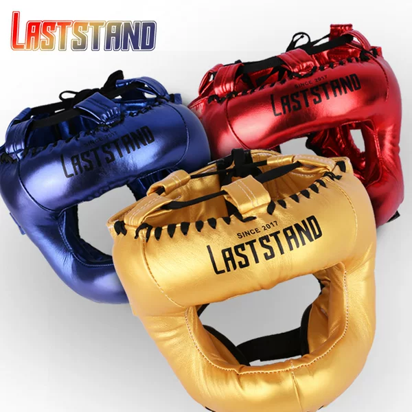 Boxing Head Guard Beam Closed Fighting Helmet Fully Enclosed Sanda Fighting Training Protectors Adult Muay Thai Headgear