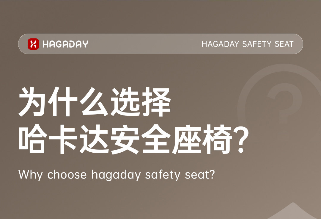 Hagaday Safety Seat for Infants, Suitable for Zhixing 3 and Zhixing 5 Cars, for Children Aged 0-12, with Ventilation