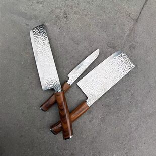 Norton Norton's craftsmanship 3 pieces of stainless steel kitchen home kitchen knife set chef Kitchen knife