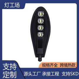 跨境led宝剑路灯头户外市政照明路灯50W100W200W300W足瓦路灯头