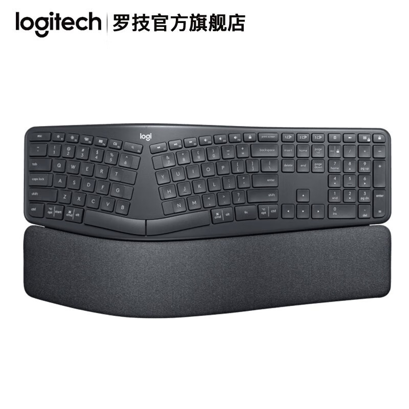 Logitech Logitech Ergo K860 Ergonomic Split Wireless Dual Mode Typing Comfortable Office Keyboard