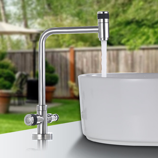 Outdoor Courtyard Anti-freezing Outdoor Courtyard Single-cooling Wash Basin Marble Villa Garden Faucet Anti-freezing Crack