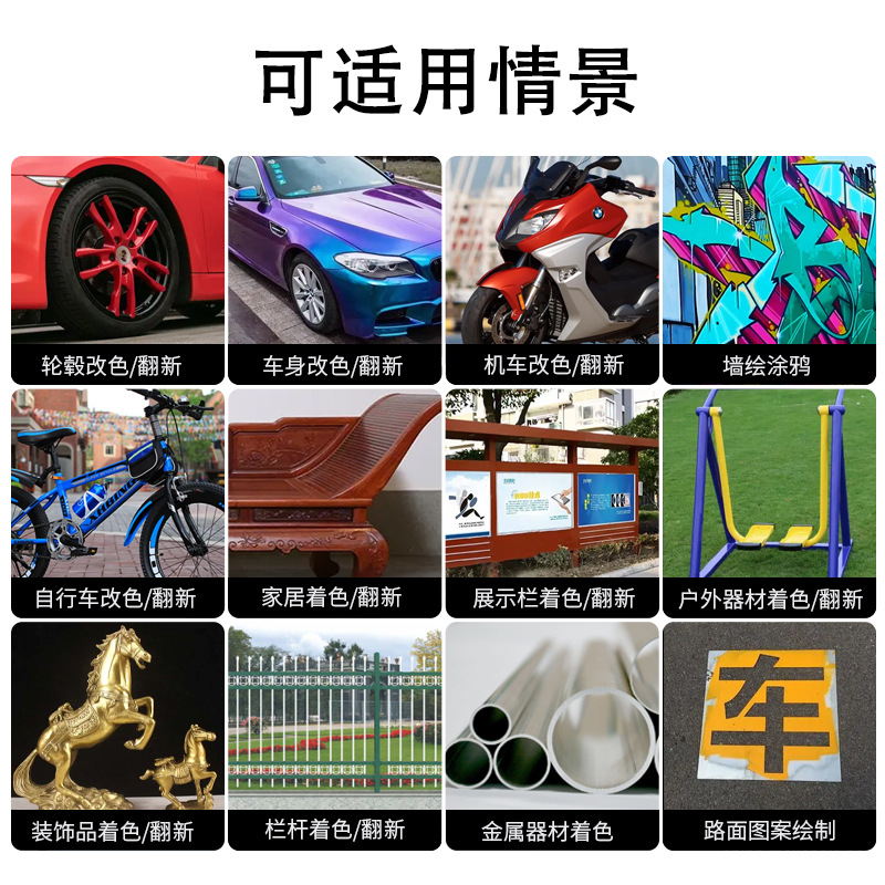 Краска-спрей Fangbao Shield черная