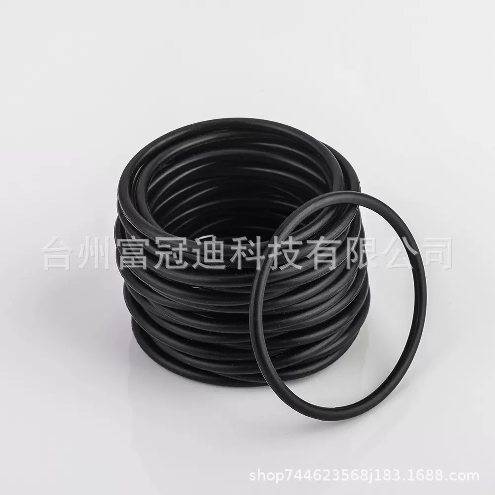 O型密封圈丁晴氟胶O型圈耐磨硅胶圈橡胶制品防水密封胶圈橡胶垫