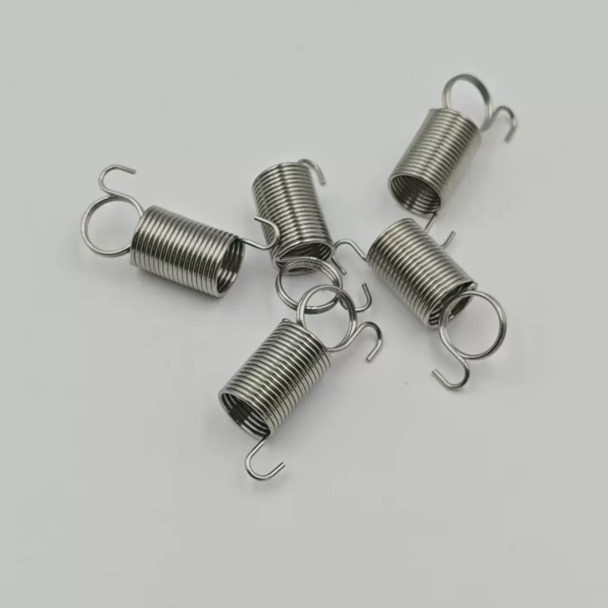 带钩拉簧不锈钢弹簧拉伸拉力展架拉门高强度钢丝挂钩回位高弹性