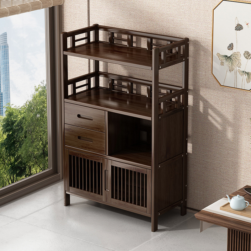 Bogu Rack Solid Wood New Chinese Style Tea Cabinet Storage Rack Tea Shelf Tea Set Tea Storage Rack Tea Room Multi-Layer Display Rack Bogu Rack Solid Wood New Chinese Style Tea Cabinet Storage Rack Tea Shelf Tea Set Tea Storage Rack Tea Room Multi-Layer Display Rack