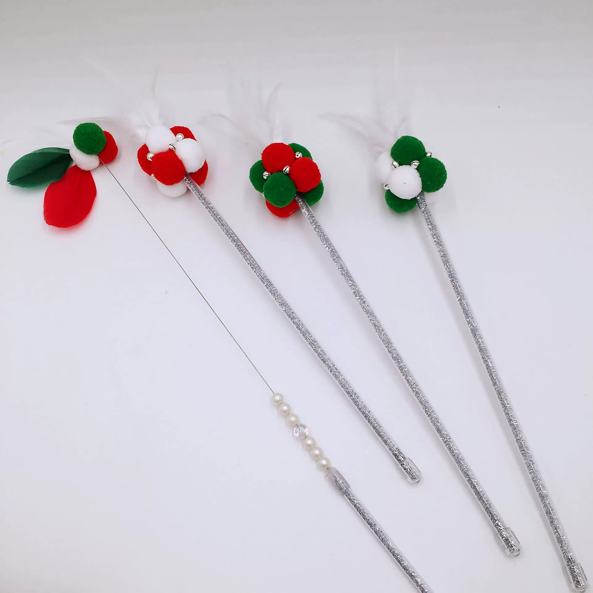 Aifangti забавная кошачья палочка меховой шарик перо забавная кошачья палочка длинная Удочка сказочная кошачья палочка игрушка для кошек