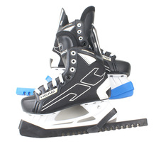 冰球鞋刀套冰刀套保护套冰鞋球刀防寒尼龙儿童成人可调花样滑冰套