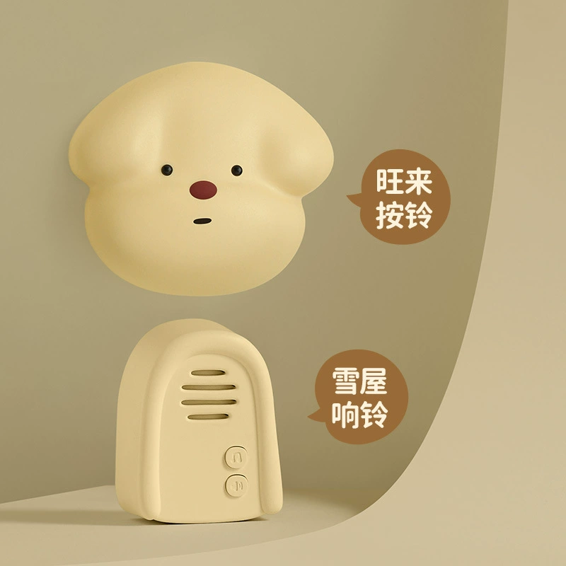 Мультяшный дверной звонок MUID дома беспроводная автономная генерация