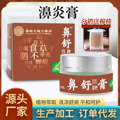 香港九龍大薬局鼻舒膏植物抽出清涼処方鼻栓鼻通膏