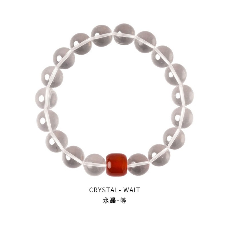 晗珞~猫眼石淡水珍珠玉髓手链新中式复古文玩手串休闲百搭手饰女|undefined