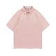 200g cotton polo shoulder drop short sleeve men and women custom printed logo pattern character flower student class clothes overalls group