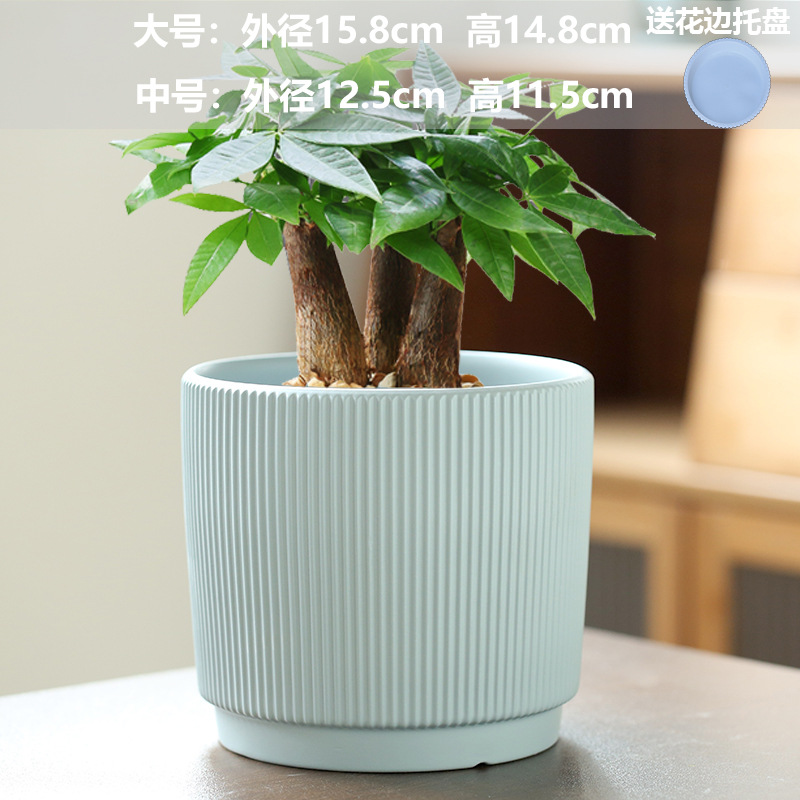 Straight vertical matte gray (with plastic tray)