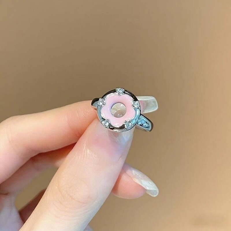 几何微镶锆石个性合集星星十字架简约戒指女冷淡风时尚百搭指环潮|undefined