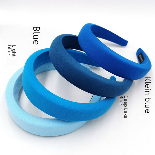 Candy Color Pure Cotton Headband 34 Colors Hyoja Style Korean Minimalist Thin Foam Hairband Won Bin Wang Can Same Version Celebrity Hairband