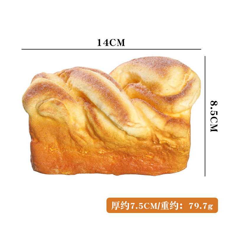 Entrega de una sola pieza PU falso pan decoración de la boda modelo de decoración de la habitación accesorios largo francés palo modelo de simulación de pan