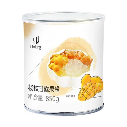 Dunhuang poplar nectar jam, red grapefruit pulp, mango puree, sago ice glutinous rice balls, commercial raw materials