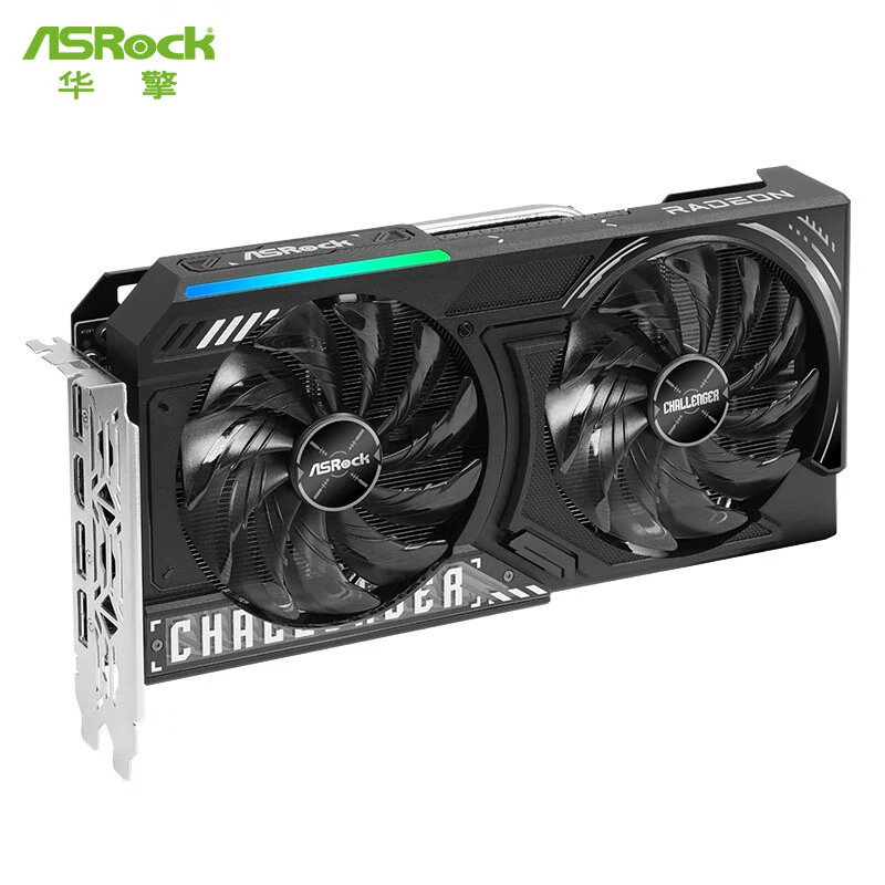 适用于华擎AMD RADEON RX7650GRE CL 挑战者 8GB OC 电竞游戏显卡