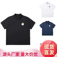 Южная Корея MALBON мужская свободная спортивная повседневная отворот POLO гольф летняя футболка с короткими рукавами