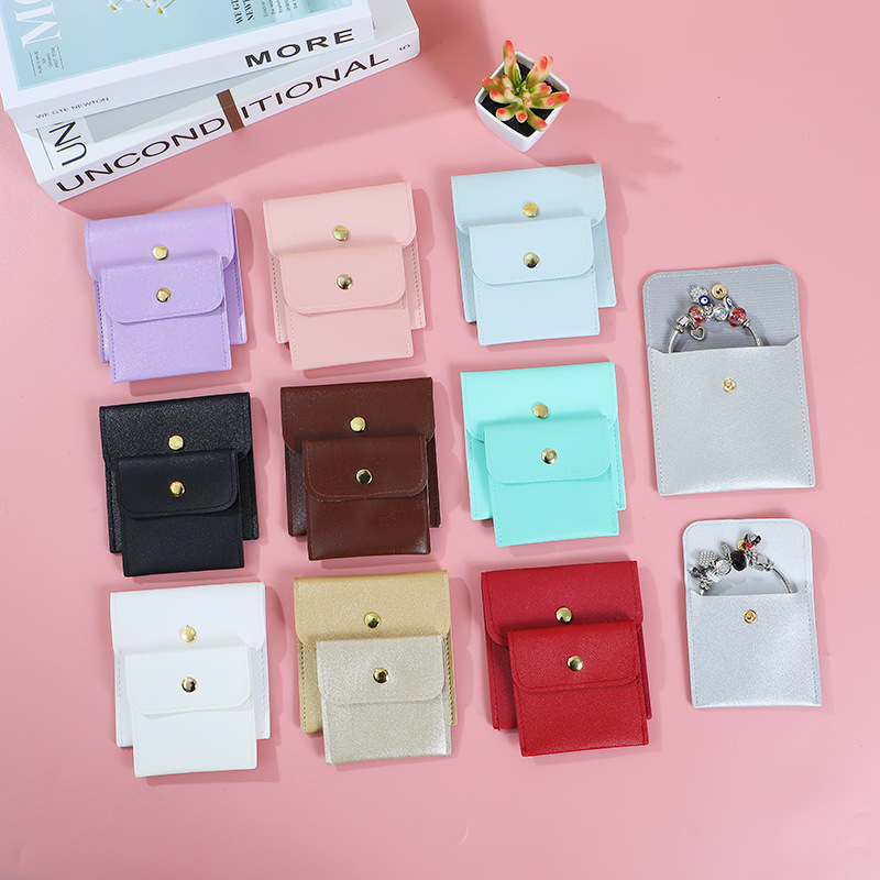 Manufacturer Pu Leather Snap Button Jewelry Bag, Jewelry Storage Bag, Leather Accessory Bag, Wholesale Jewelry Storage Bag Manufacturer Pu Leather Snap Button Jewelry Bag, Jewelry Storage Bag, Leather Accessory Bag, Wholesale Jewelry Storage Bag
