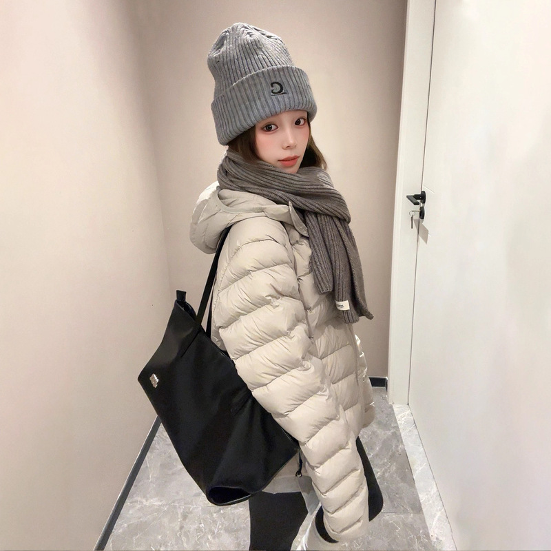 Camel Rib down Jacket for Men and Women 2025 New Autumn and Winter Thickeneded and Warm 90 Duck down Liner Hooded Light Jacket Camel Rib down Jacket for Men and Women 2025 New Autumn and Winter Thickeneded and Warm 90 Duck down Liner Hooded Light Jacket