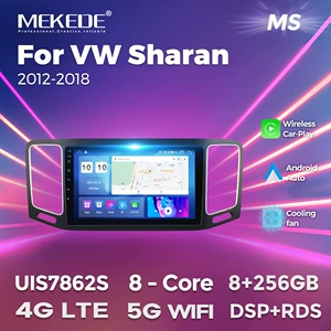VW Sharan 2012-2018 Android avtomobil naviqatoru, simsiz Carplay