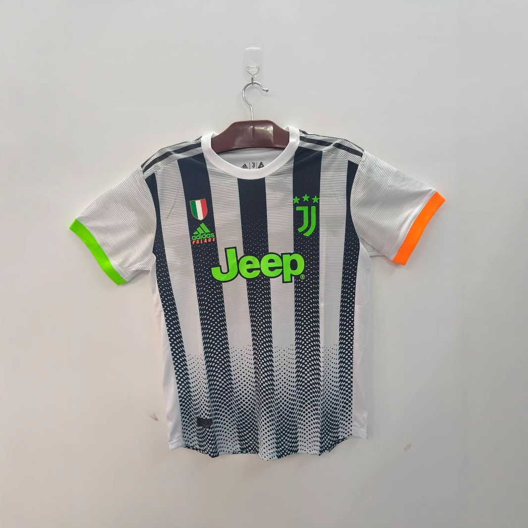 Moda de comercio exterior impresión 3D 19-20 Juventus edición especial deportes deportes malla suelta transpirable manga corta cuello redondo camiseta