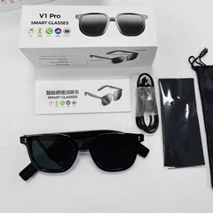 国境を越えたホットモデル V1 Pro スマート メガネ Bluetooth 通話ワイヤレス Bluetooth オーディオ サングラス AI メガネ