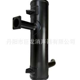 山猫滑移装载机消声器山猫消音器排气管北极星消声器消音器排气管