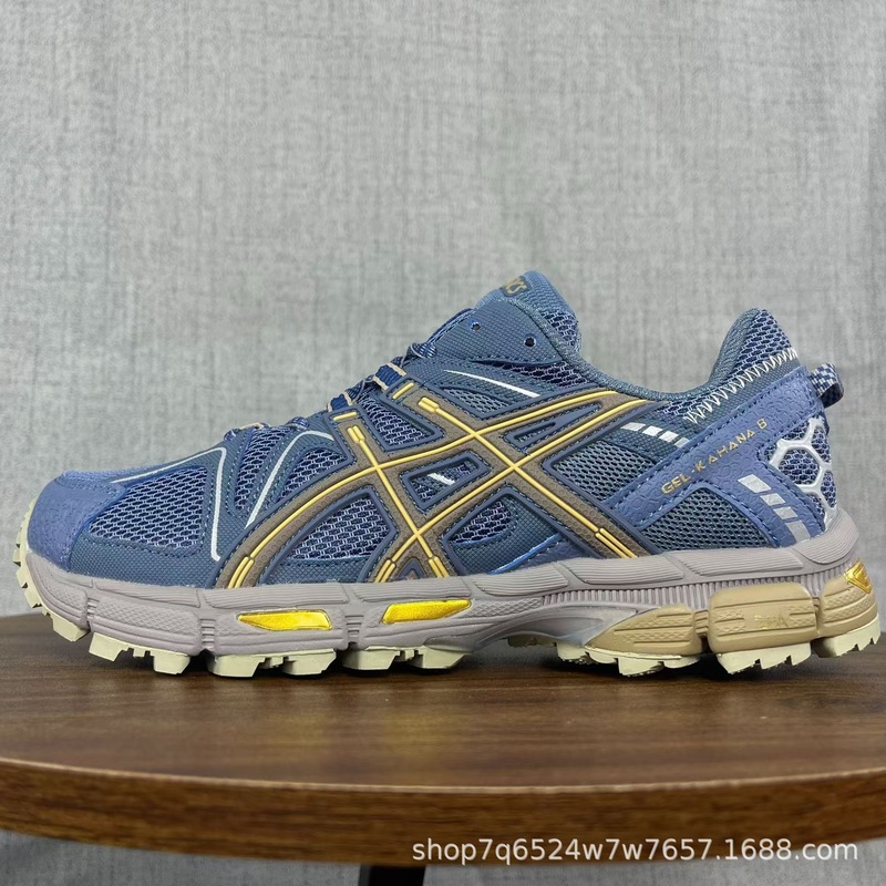 莆田Gel -- Kahana 8クロスカントリーランニングシューズ登山靴男女レトロなスプリングバック緩衝通気サーザーk 8|undefined