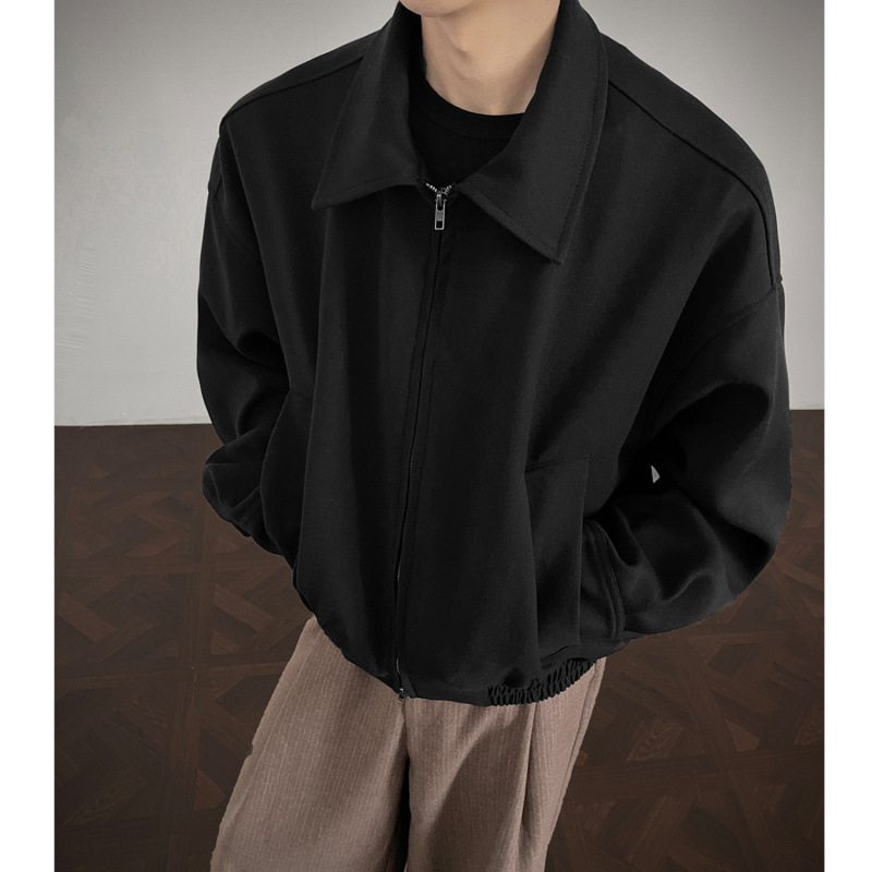 Autumn American Style Jacket Brown Lapel Short Jacket Men H1149 Special 575 Autumn American Style Jacket Brown Lapel Short Jacket Men H1149 Special 575