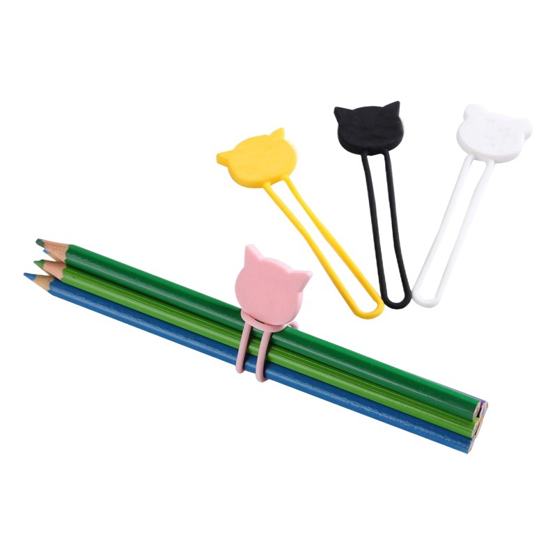 LOGO Cable Winder entrega de una pieza de dibujos animados de silicona animal Winder lazo cuerda