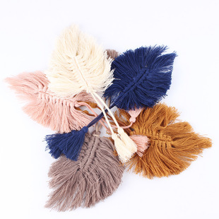 Unisex Casual Cowboy Style Color Block Tassel Eaveless Fascinator display picture 10