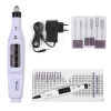 Exfoliating nail milling machine for manicure, polishing cloth, small electric manicure tools set