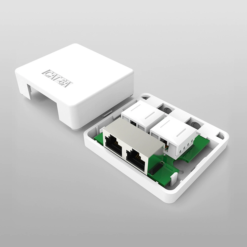 英曼 Desktop сетевой кабель док-станция модуль RJ45 адаптер Category 5e 6e Surface Box