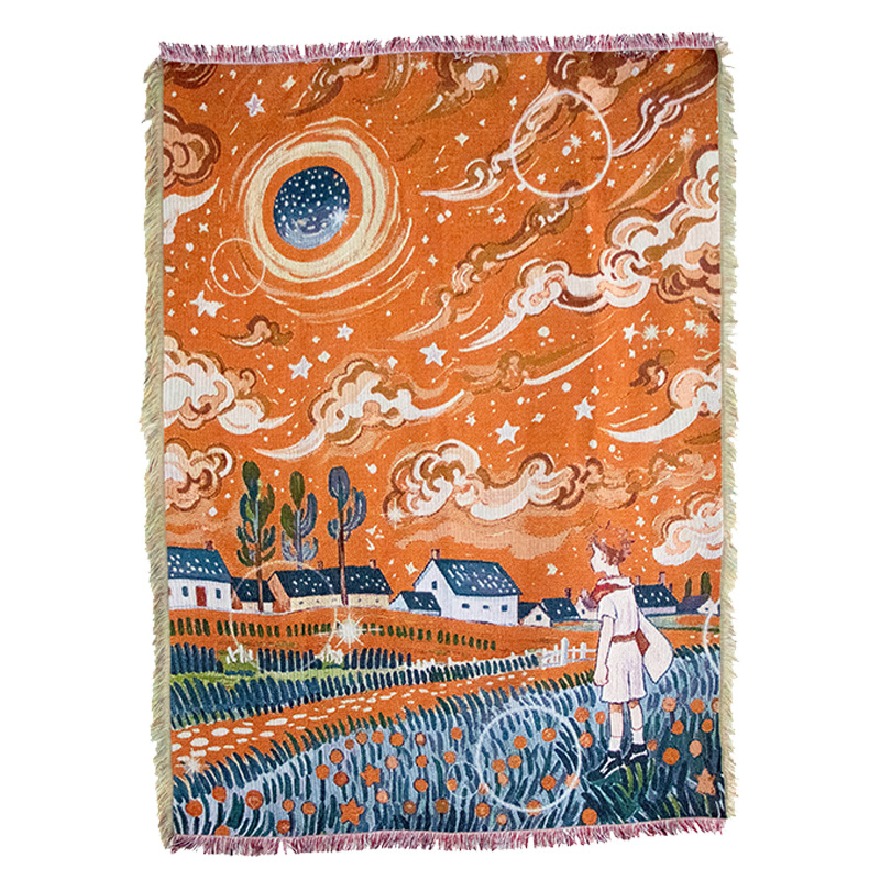 매달린 천 맞춤 크리스마스 파티 배경 천 보헤미안 룸 장식 분위기 감각 태피스트리 태피스트리