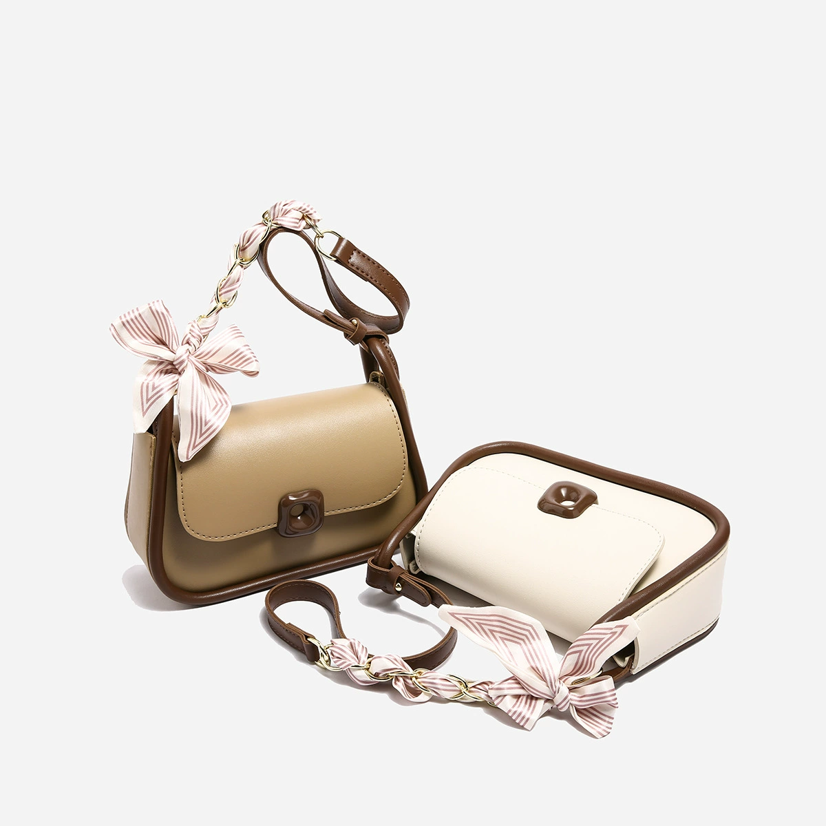 Популярная маленькая женская сумка через границу, новинка 2024, модная и универсальная сумка через плечо, маленькая квадратная сумка на одно плечо, дропшиппинг