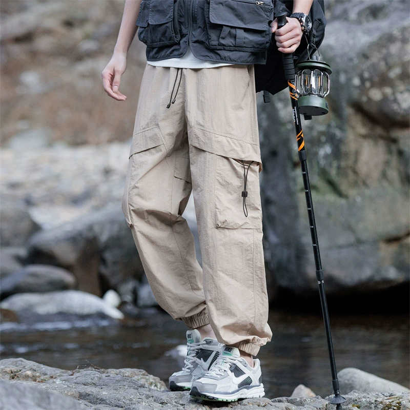 Новые брюки комбинезон 2-разовые штаны для мужчин трансграничный прилив