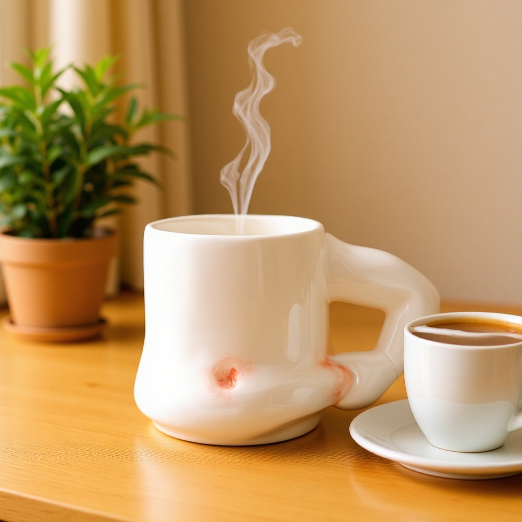 Transfronterizos para tazas calientes de tazas de leche de cerámica tazas de agua musculares masculinas tazas de café al por mayor