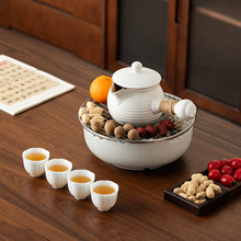 围炉煮茶罐罐茶烤奶煮茶壶陶壶新款家用室内电陶炉煮茶器具礼盒装